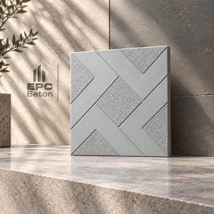 موزاییک پلیمری طرح آشوب ۵۰×۵۰ EPCbeton